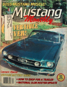 MUSTANG MONTHLY 1988 APR - T5, CLASSIC BATTERY GUIDE